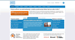 Desktop Screenshot of mit-software.hr